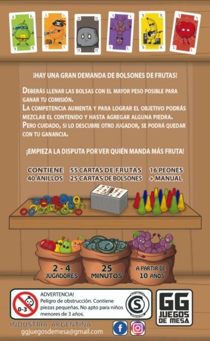 Mandale Fruta - GG juegos - Imagen 2